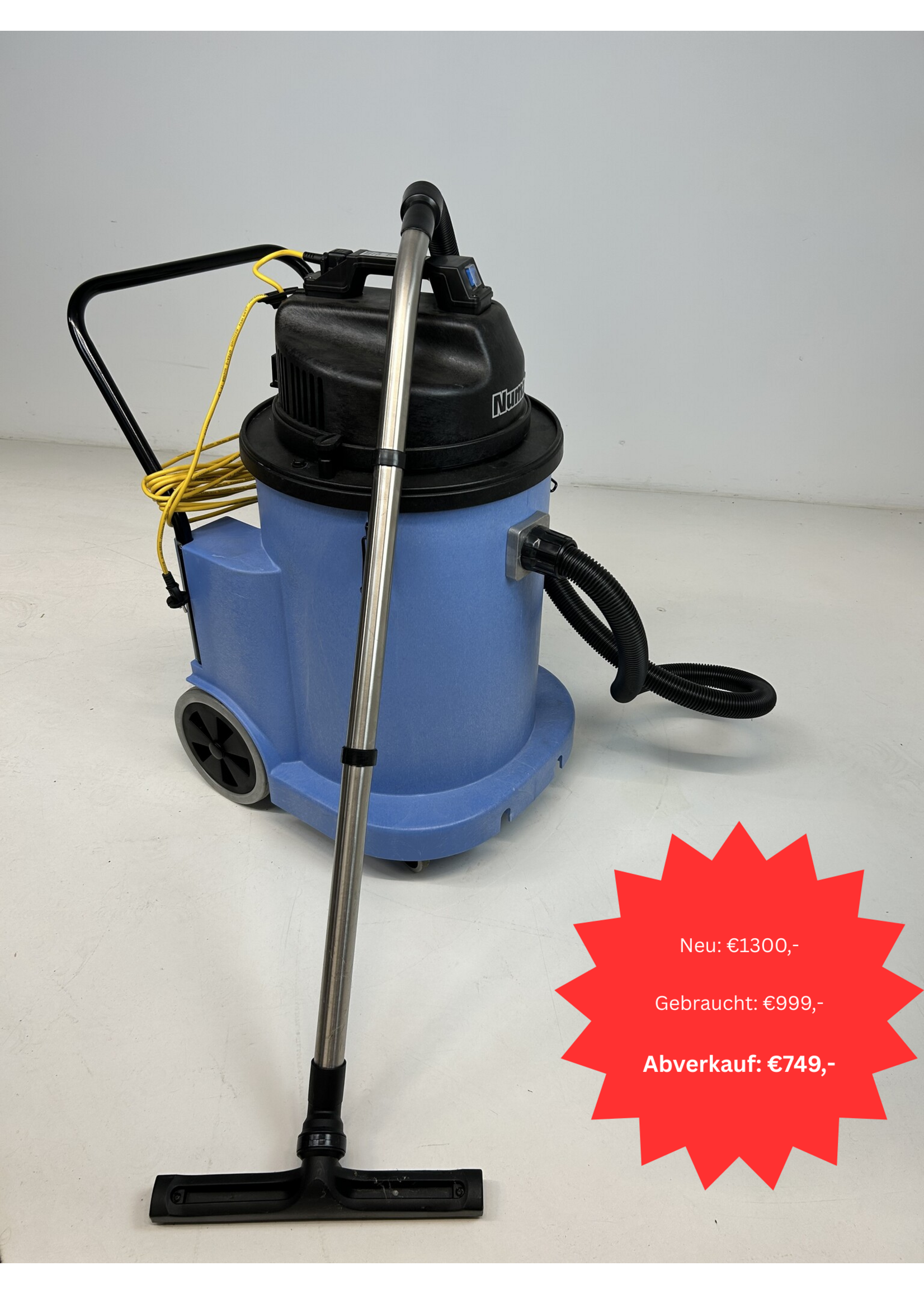 Numatic International Ltd. Numatic WVD1800DH-2 – Nass-/Trockensauger (2.000 W, funktionsfähig)