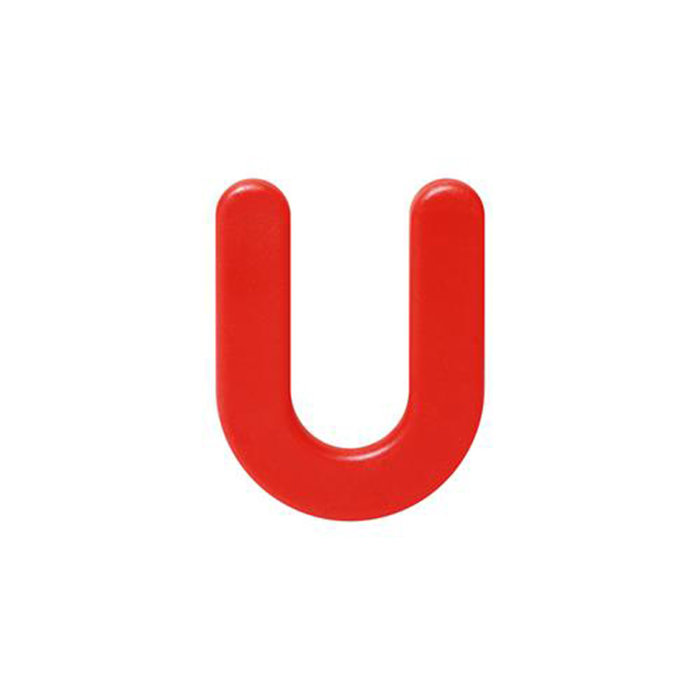 BIHUI BIHUI Hoefijzer Vulplaat Rood 300 stuks 3 mm.