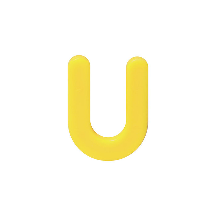 BIHUI BIHUI Hoefijzer Vulplaat Geel 220 stuks 5 mm.