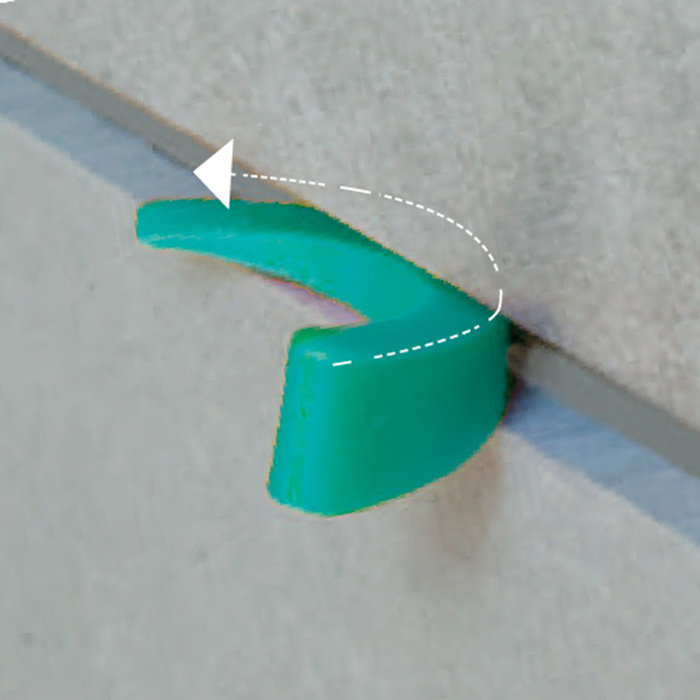 BIHUI BIHUI Tegelkeg Roto 50 stuks - 1 tot 13 mm.