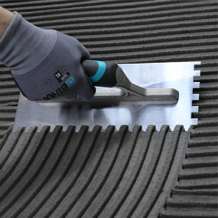 BIHUI BIHUI Lijmkam RVS 280 x 120 mm. Soft Grip - 3 mm. Vertanding