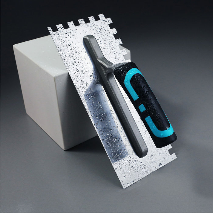 BIHUI BIHUI Lijmkam RVS 280 x 120 mm. Soft Grip - 12 mm. Vertanding