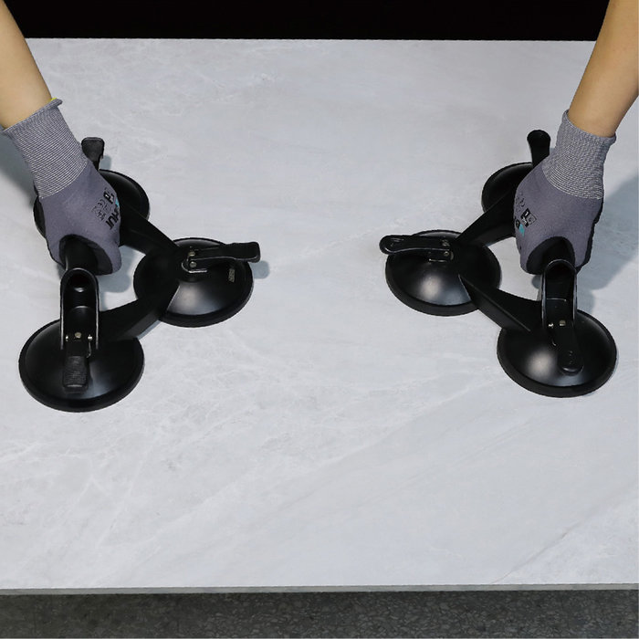 BIHUI BIHUI Zuignap Aluminium 13 cm. Tripple 110 kg.