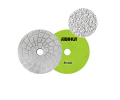 BIHUI BIHUI Diamant Polijst Pad 100 mm - Korrel 100