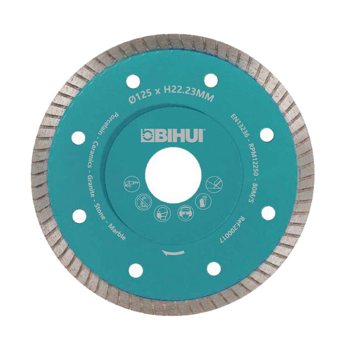 BIHUI BIHUI Turbo Diamantschijf Slender 1,4 mm 115 mm.