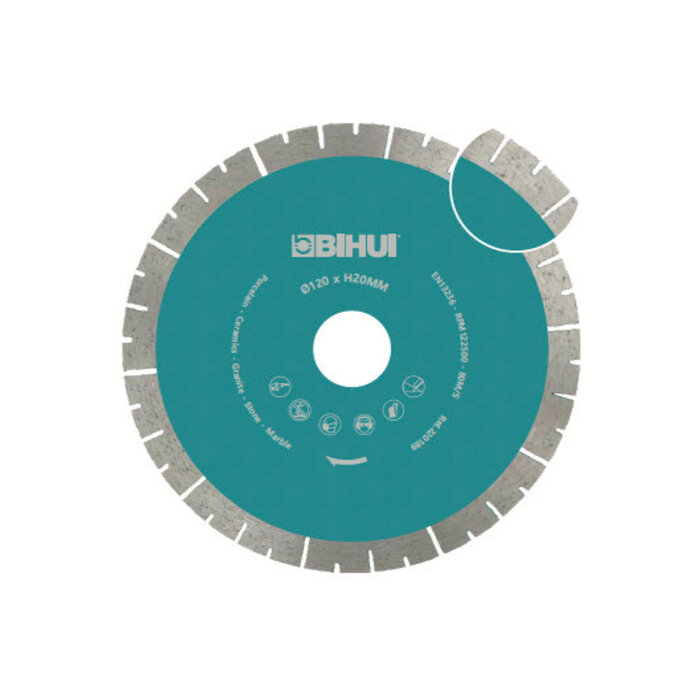 BIHUI BIHUI Diamantschijf DT Extra 120 mm.