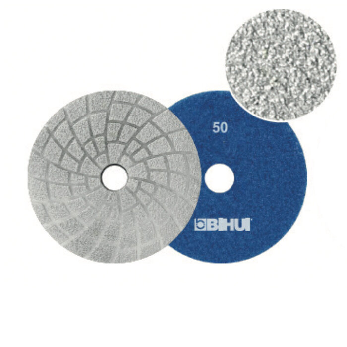 BIHUI BIHUI Diamant Polijst Pad 100 mm - Korrel 50