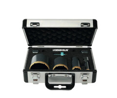 BIHUI BIHUI Turbo Tegelboor Set - 7-Delig