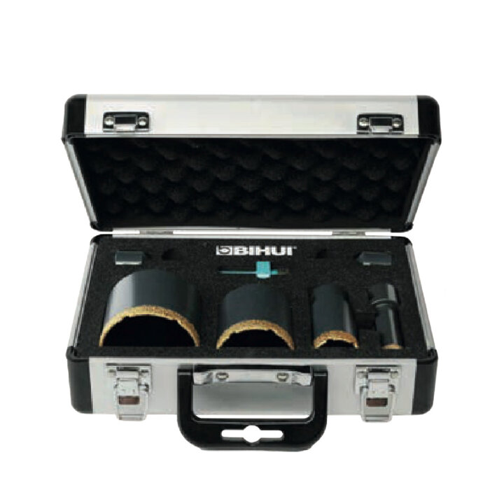 BIHUI BIHUI Turbo Tegelboor Set - 7-Delig