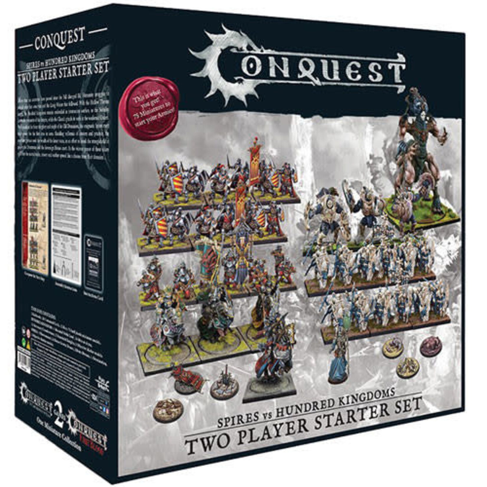Conquest Conquest: Two player starter set - Spires & hundred kingdoms