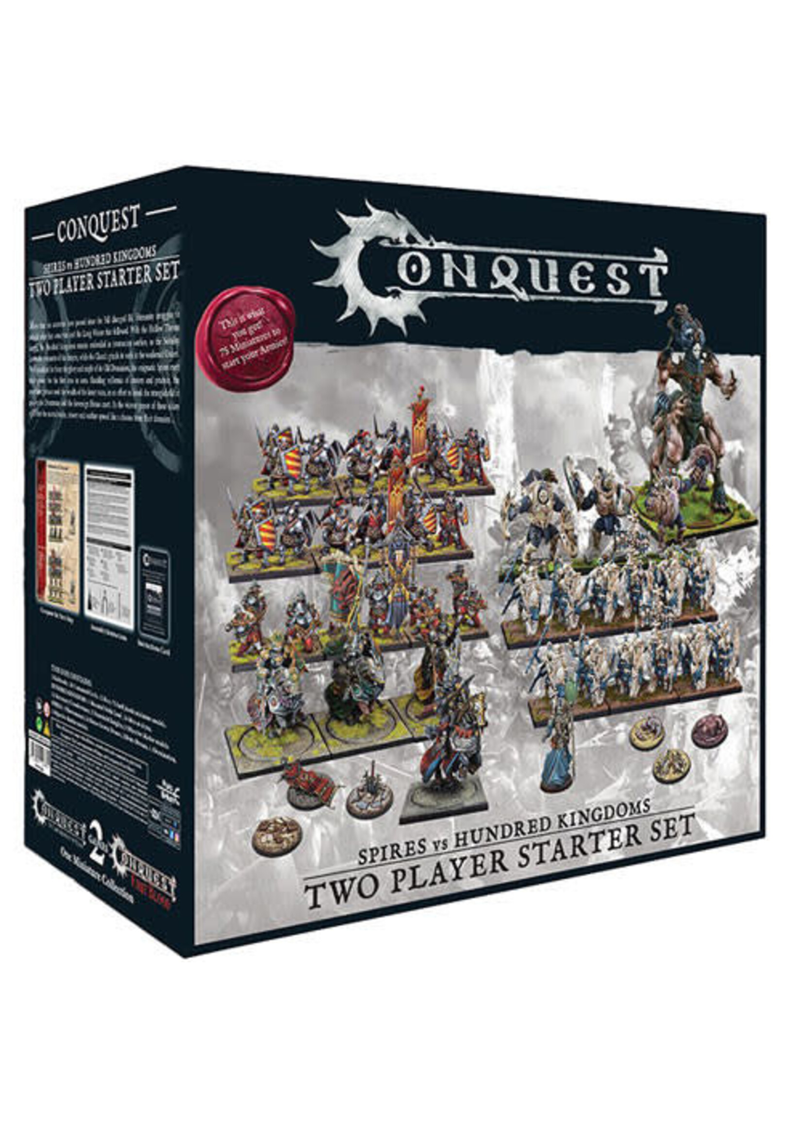 Conquest Conquest: Two player starter set - Spires & hundred kingdoms