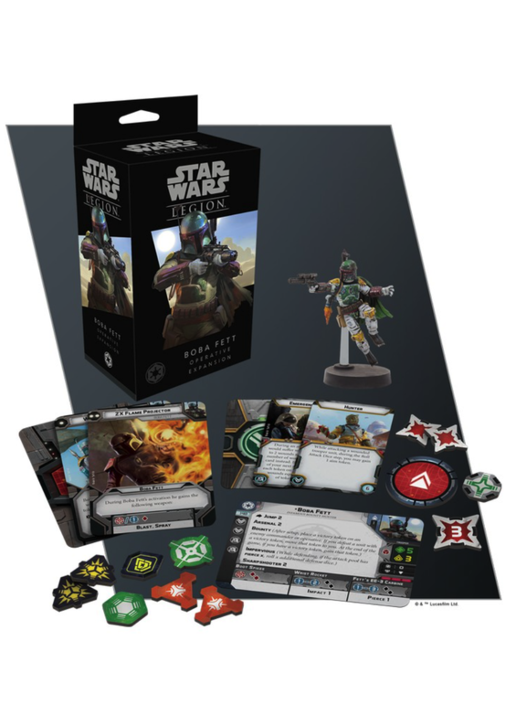 Star wars: Legion Boba Fett Operative
