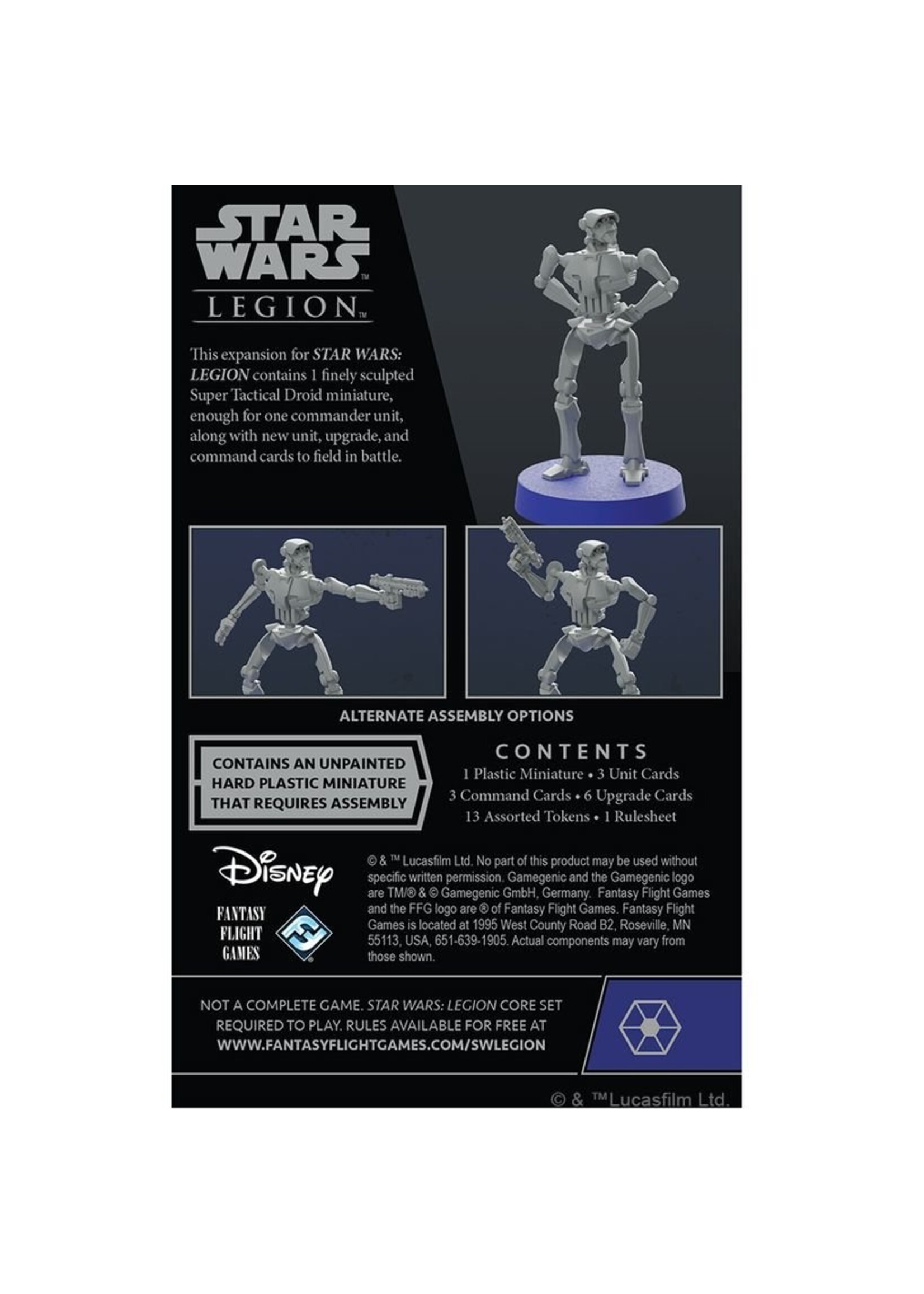 Star wars: Legion Super Tactical Droid Commander
