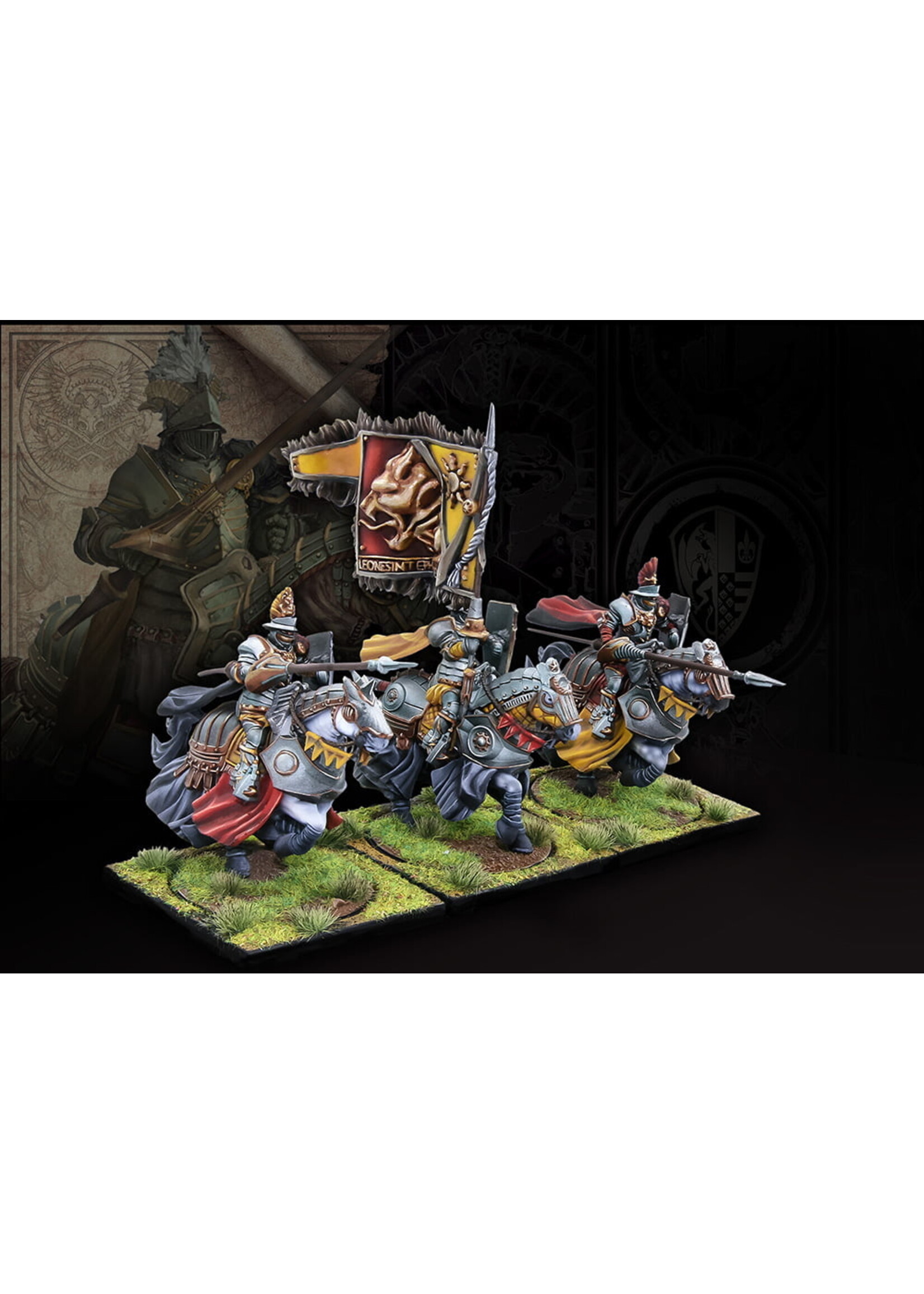 Conquest The Hundred Kingdoms Household Knights Regiment Expansion Set