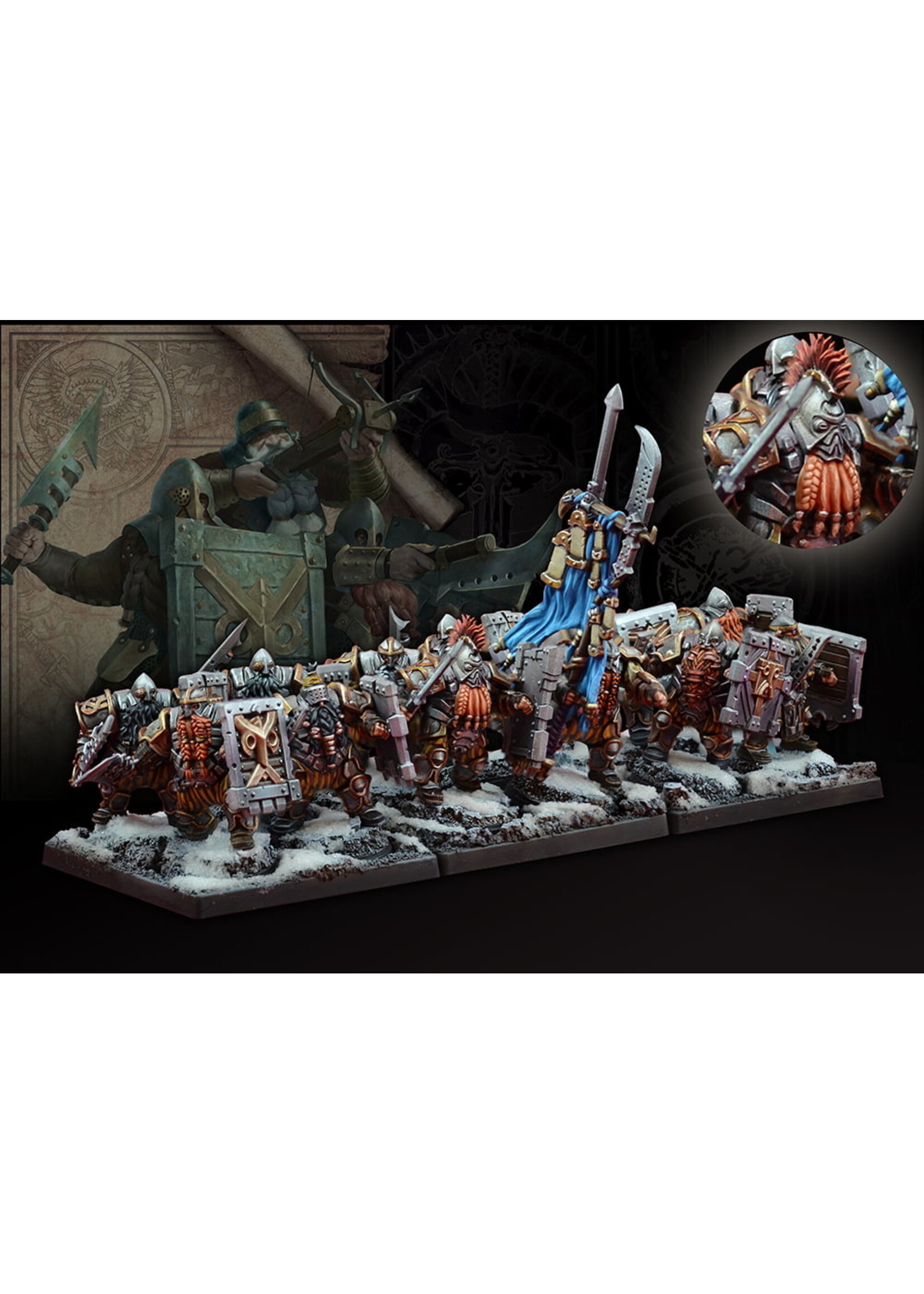 Conquest Dweghom Hold Warriors / Hold Ballistae Dual Kit Regiment Expansion Set
