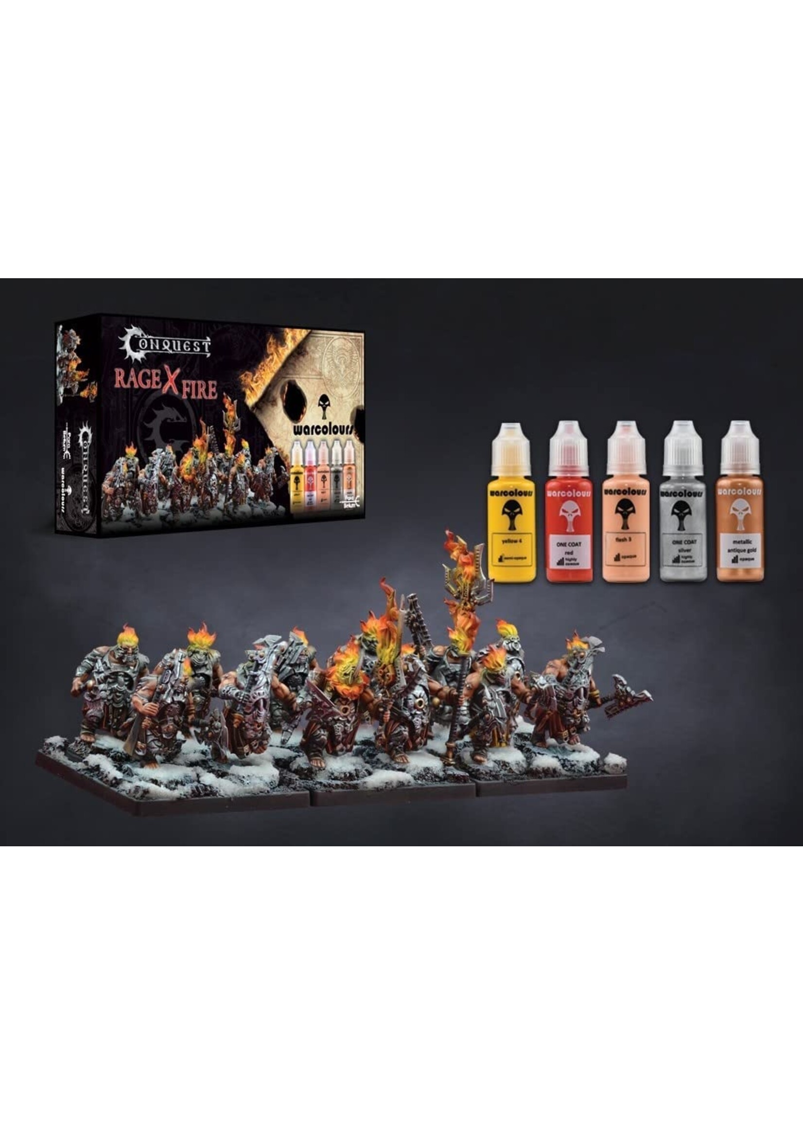 Conquest Rage X Fire Warcolours