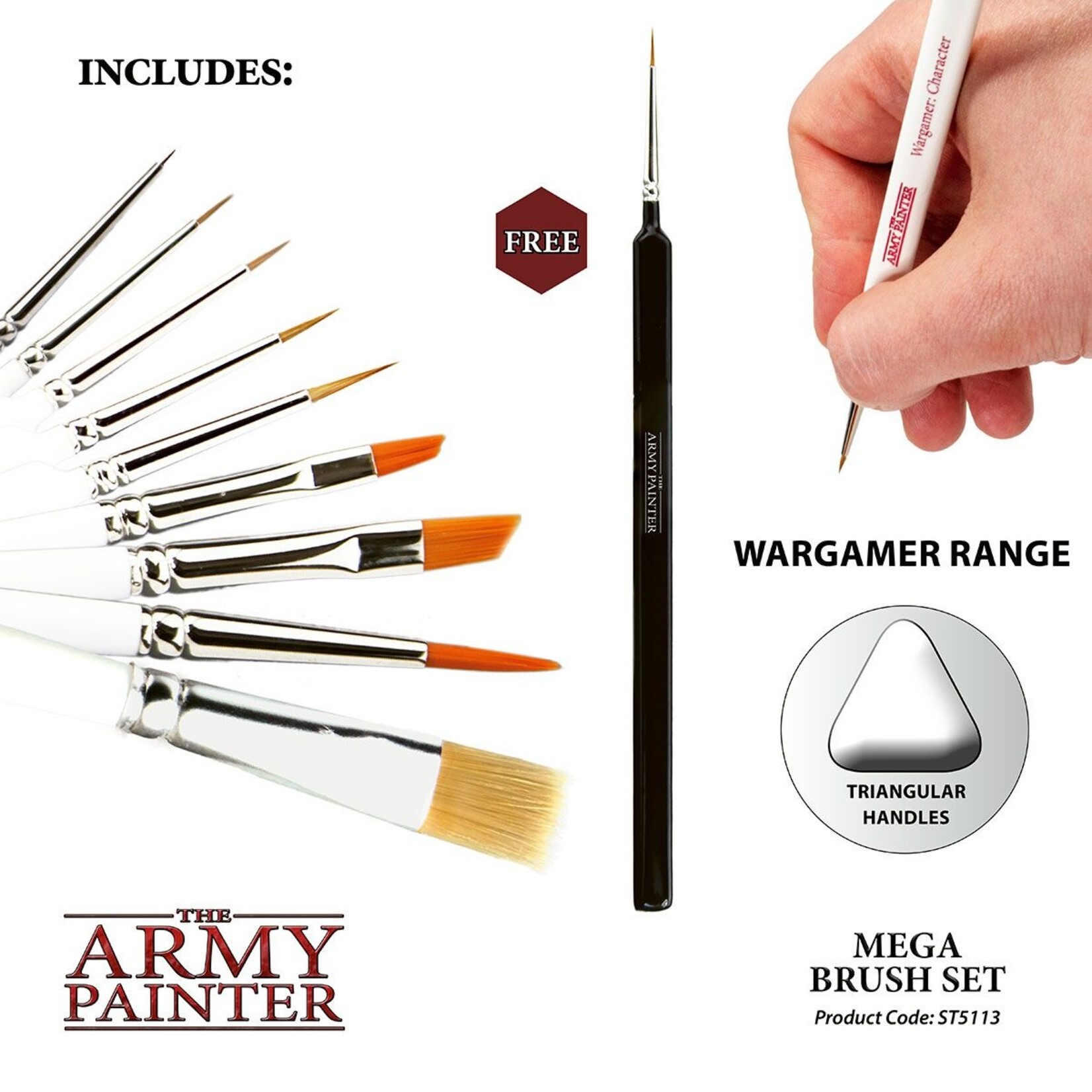 the army painter The Army Painter: Mega Brush Set