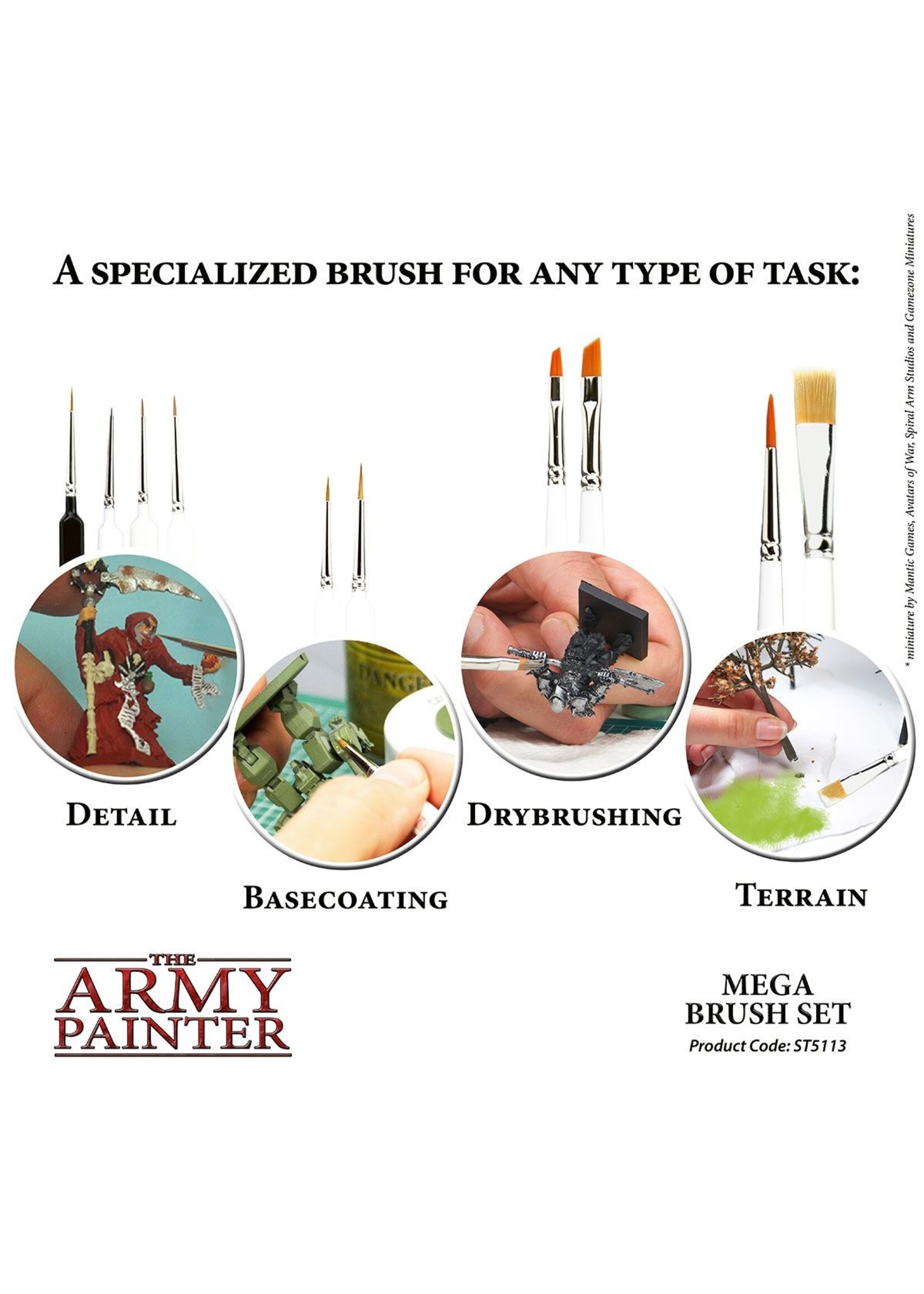 the army painter The Army Painter: Mega Brush Set