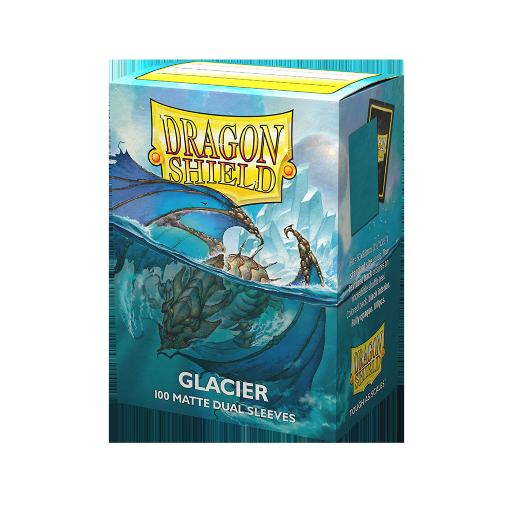 DRAGON SHIELD Dragon Shield Matte Dual Sleeves : Glacier