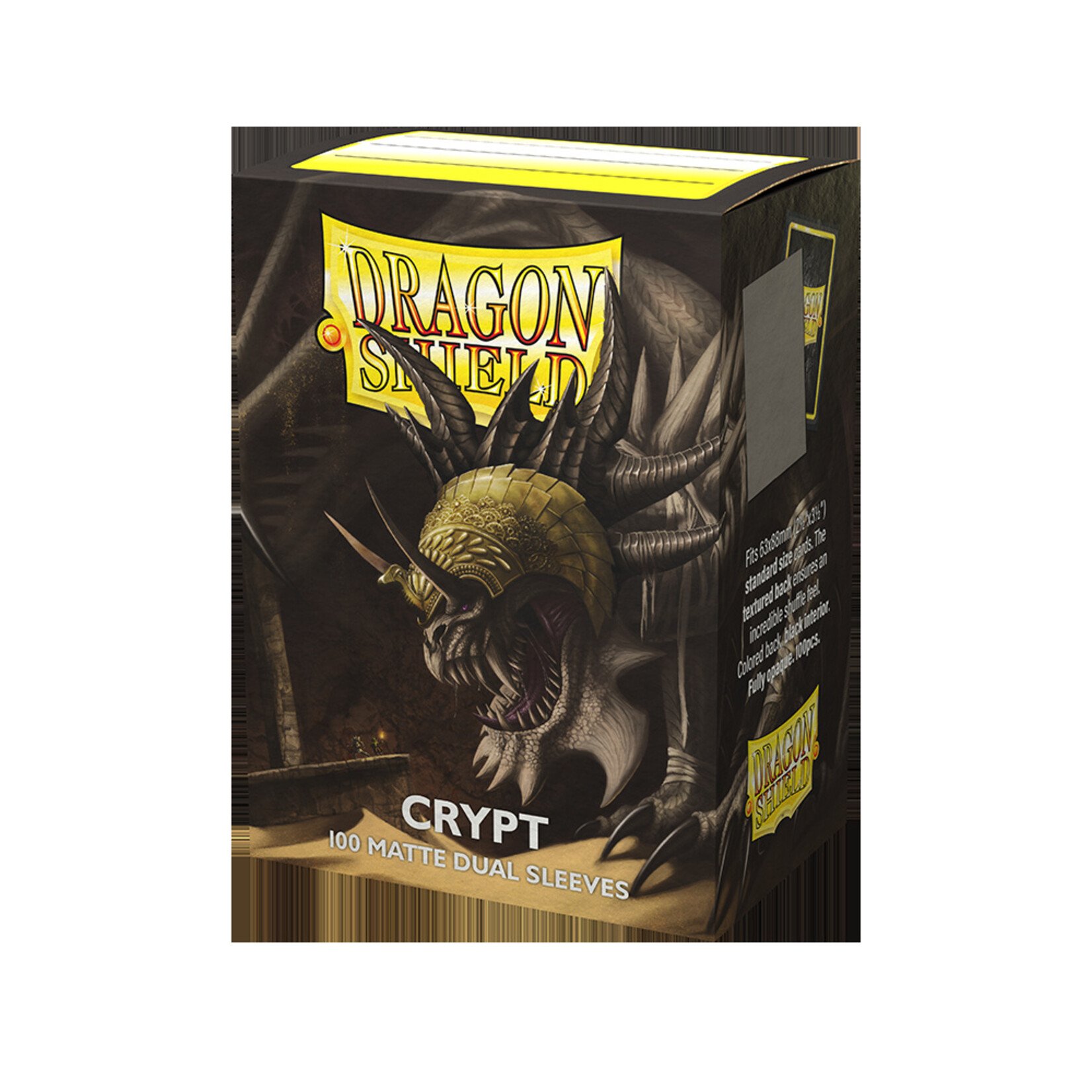 DRAGON SHIELD Dragon shield Crypt 100 Matte Dual Sleeves