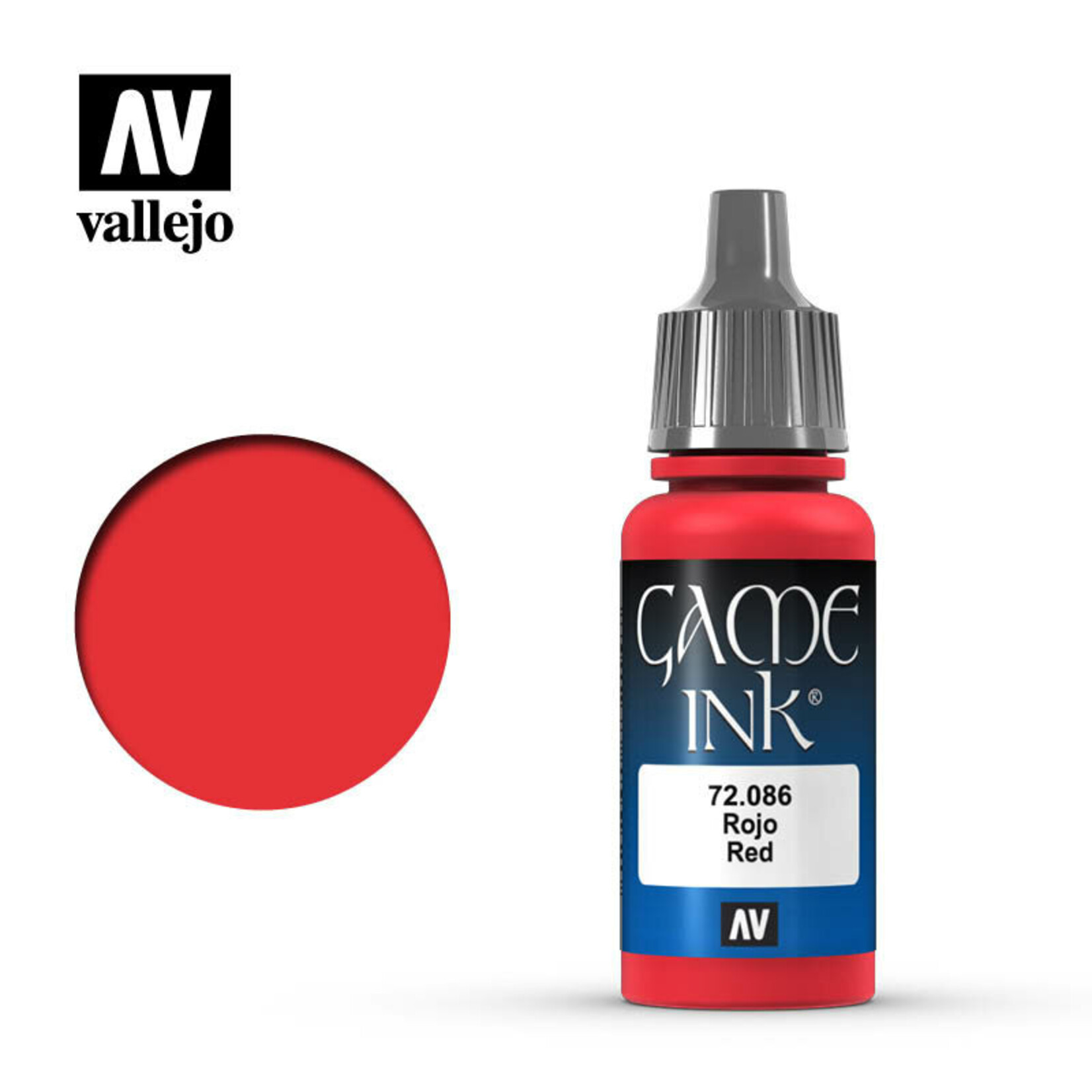 Vallejo Vallejo Game Color Ink: Red
