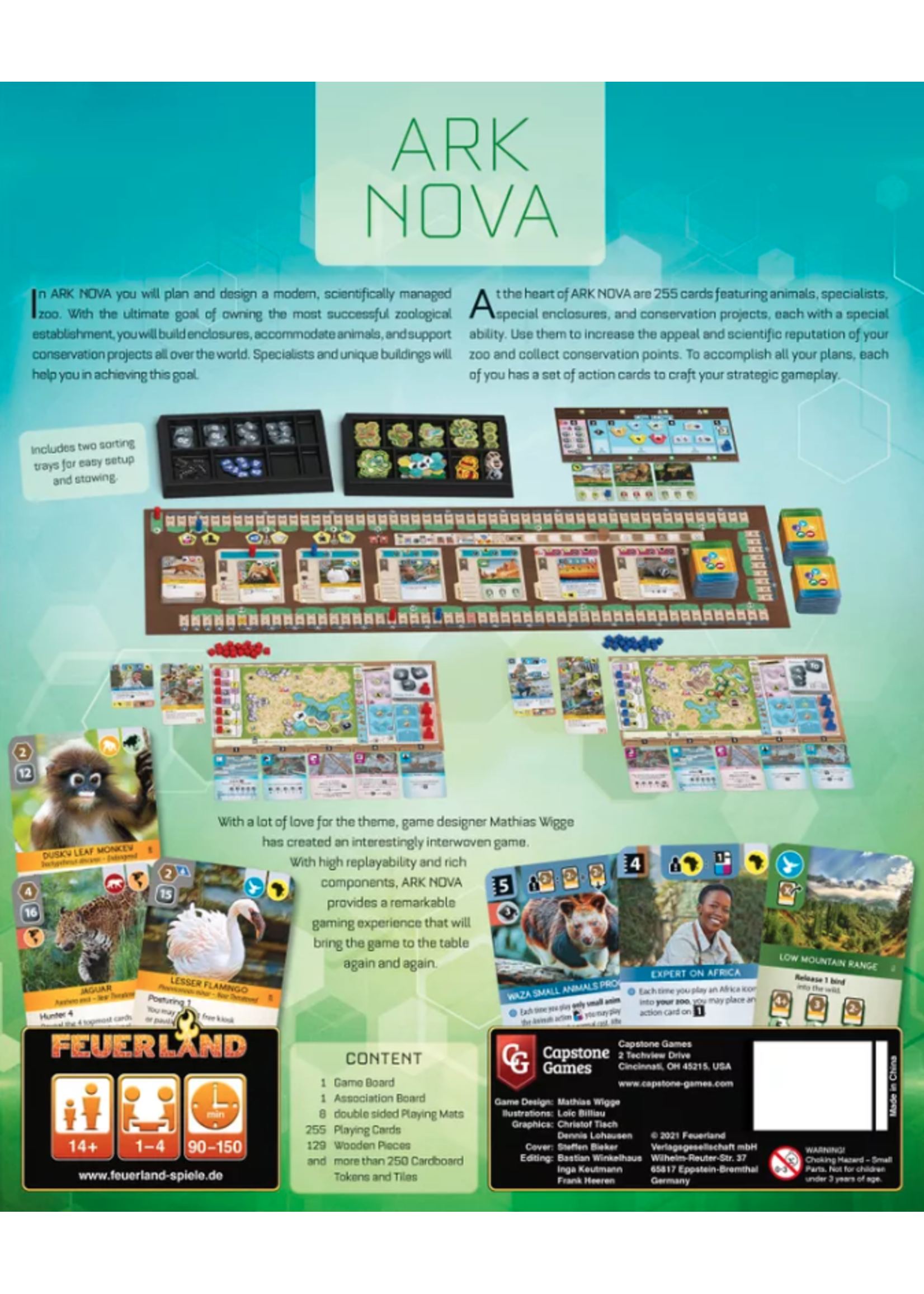 Feuerland Spiele Ark Nova
