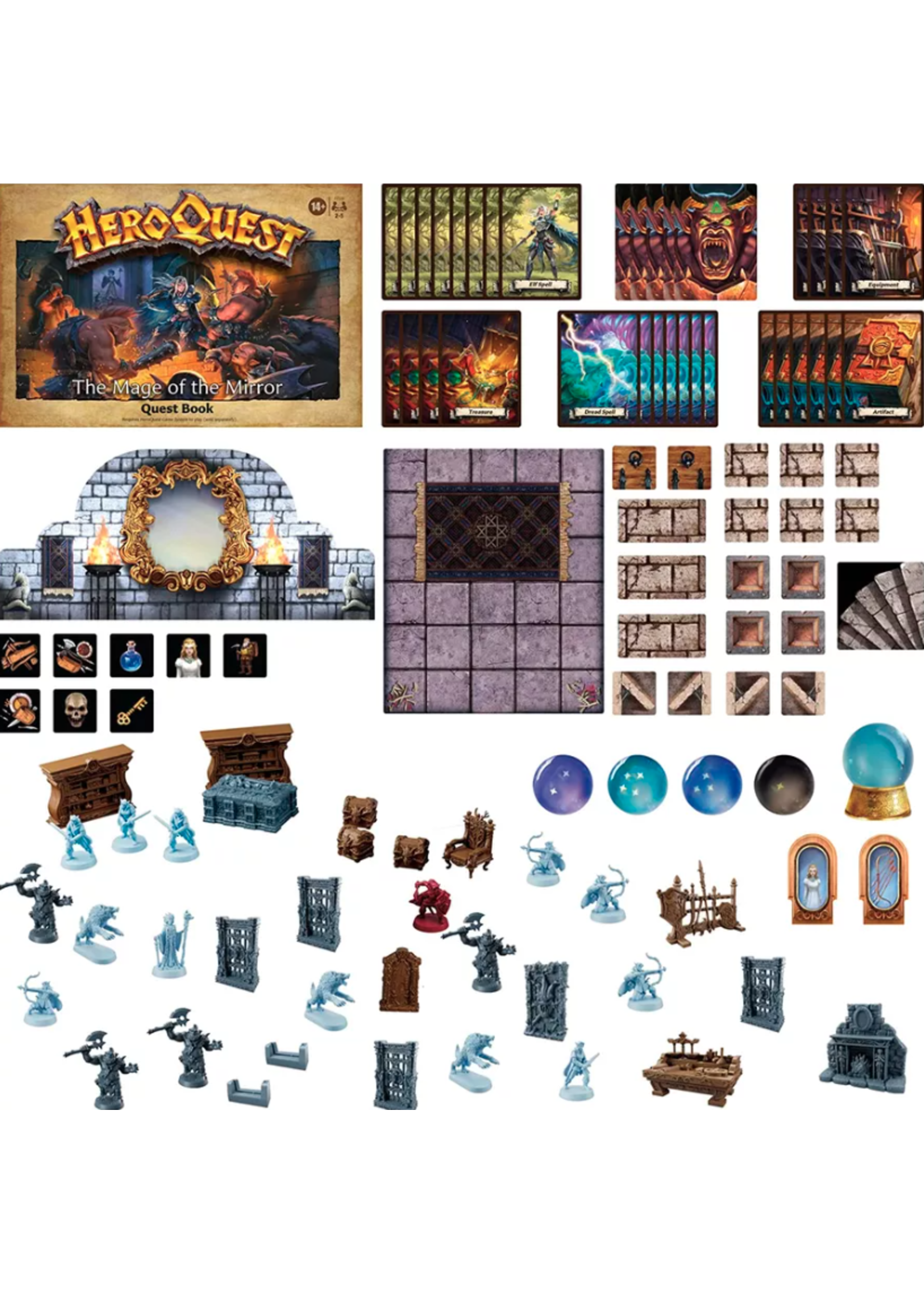 Avalon Hill Heroquest: The  mage of the mirror
