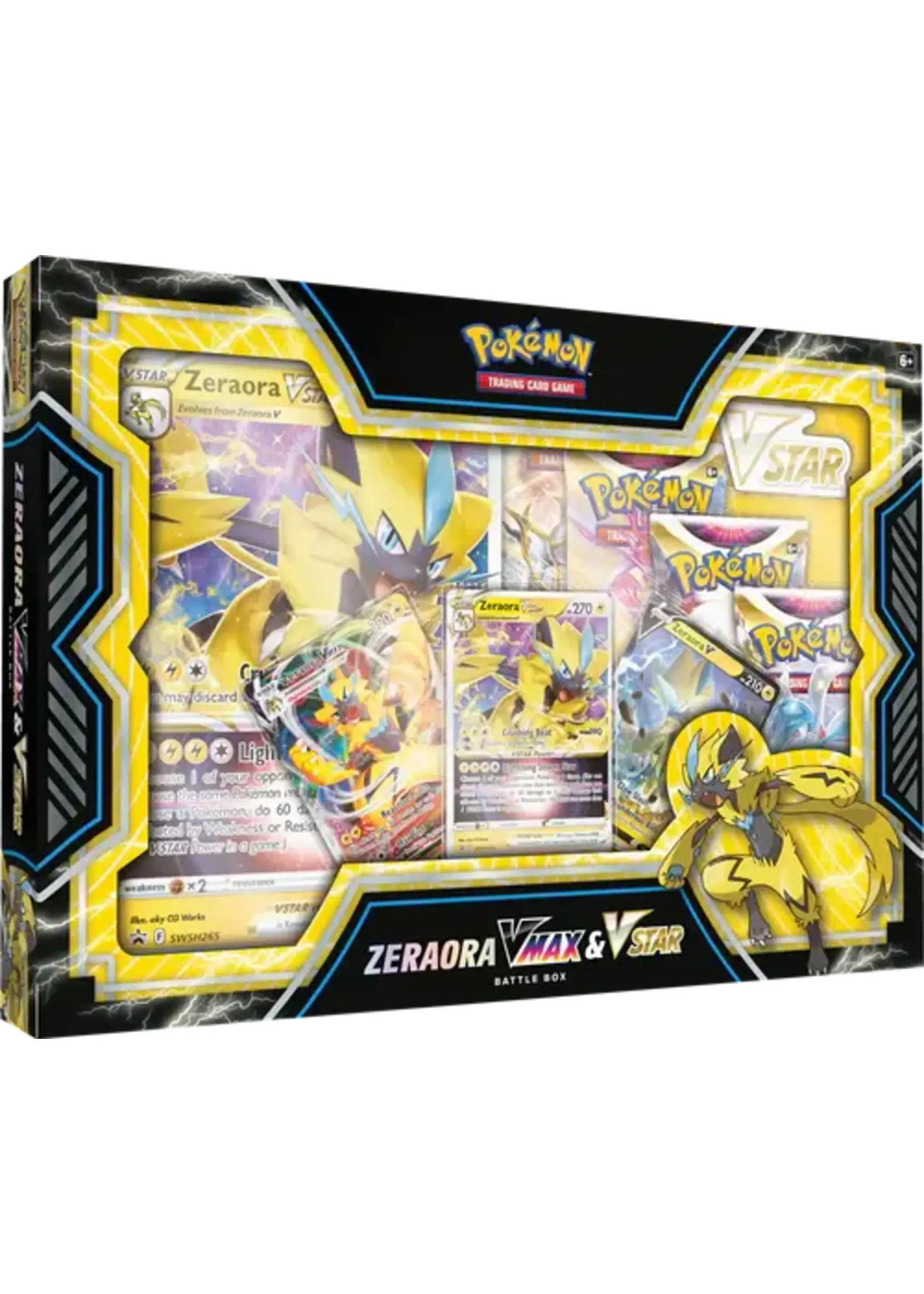 Pokémon Zeraora Vmax & Vstar Battlebox