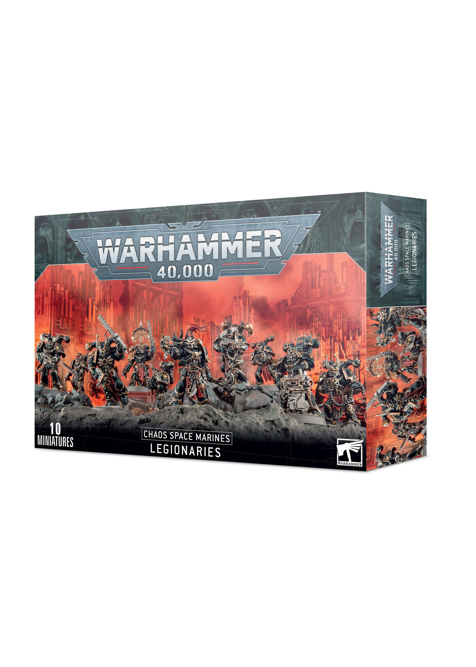 Warhammer: 40.000 Chaos Space Marines: Legionaries - old box