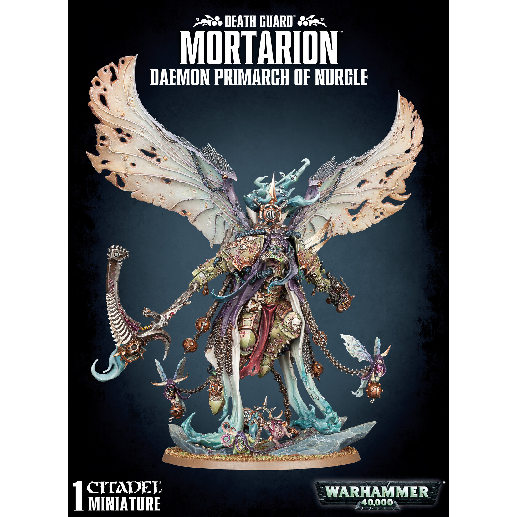 Warhammer: 40.000 Death Guard: Mortarion Daemon Primarch Of Nurgle