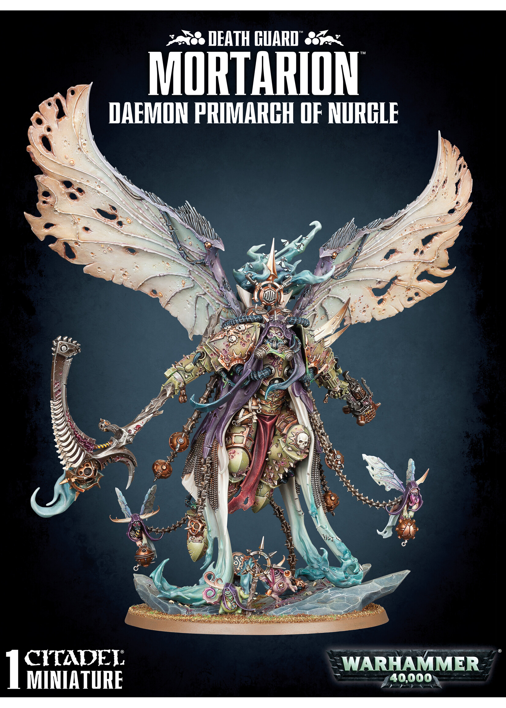 Warhammer: 40.000 Death Guard: Mortarion Daemon Primarch Of Nurgle