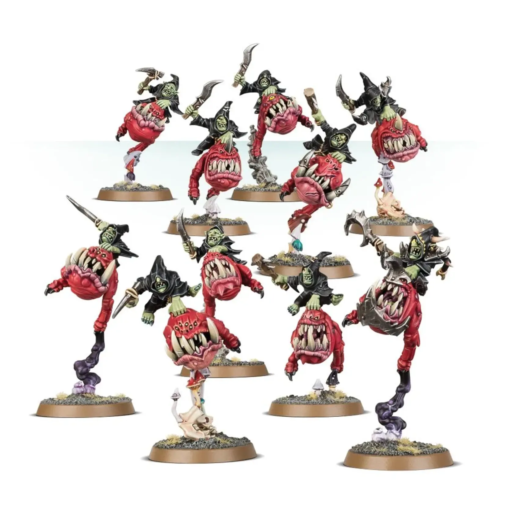 Warhammer: age of sigmar Gloomspite Gitz: Squig Hoppers