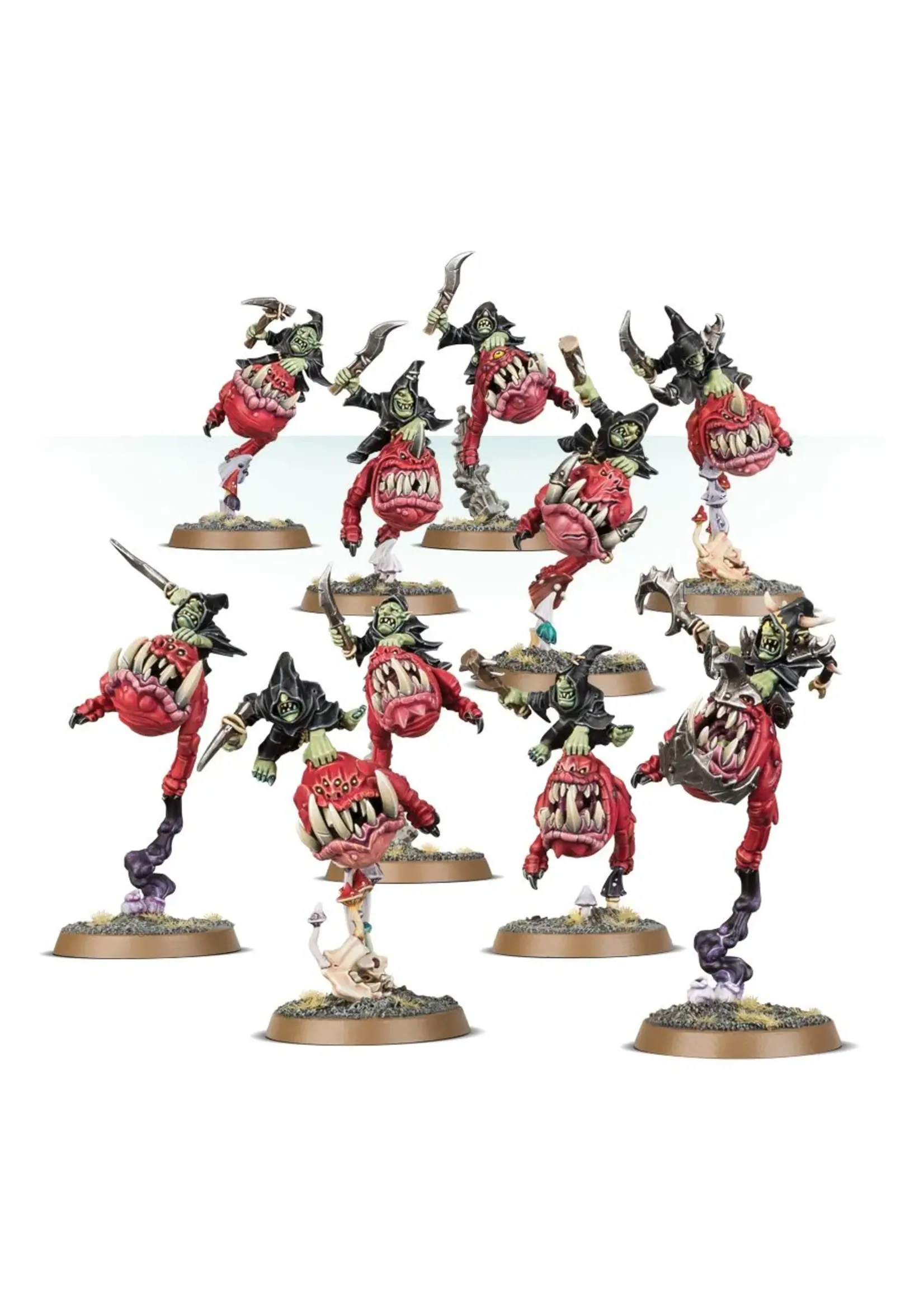 Warhammer: age of sigmar Gloomspite Gitz: Squig Hoppers