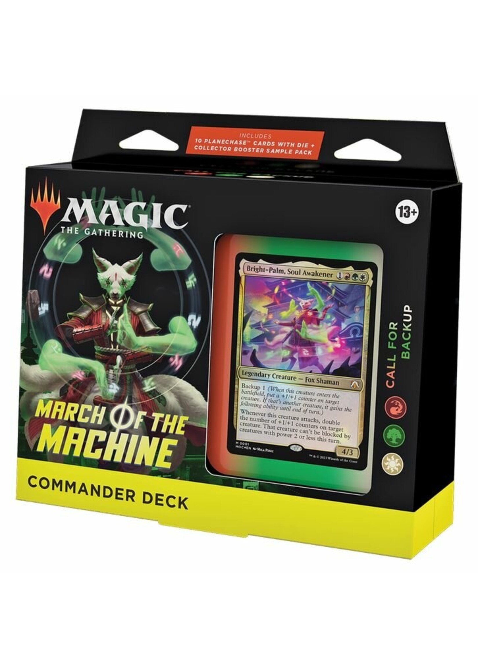 Magic the gathering March of the Machine - Commander Deck: Call for Backup
