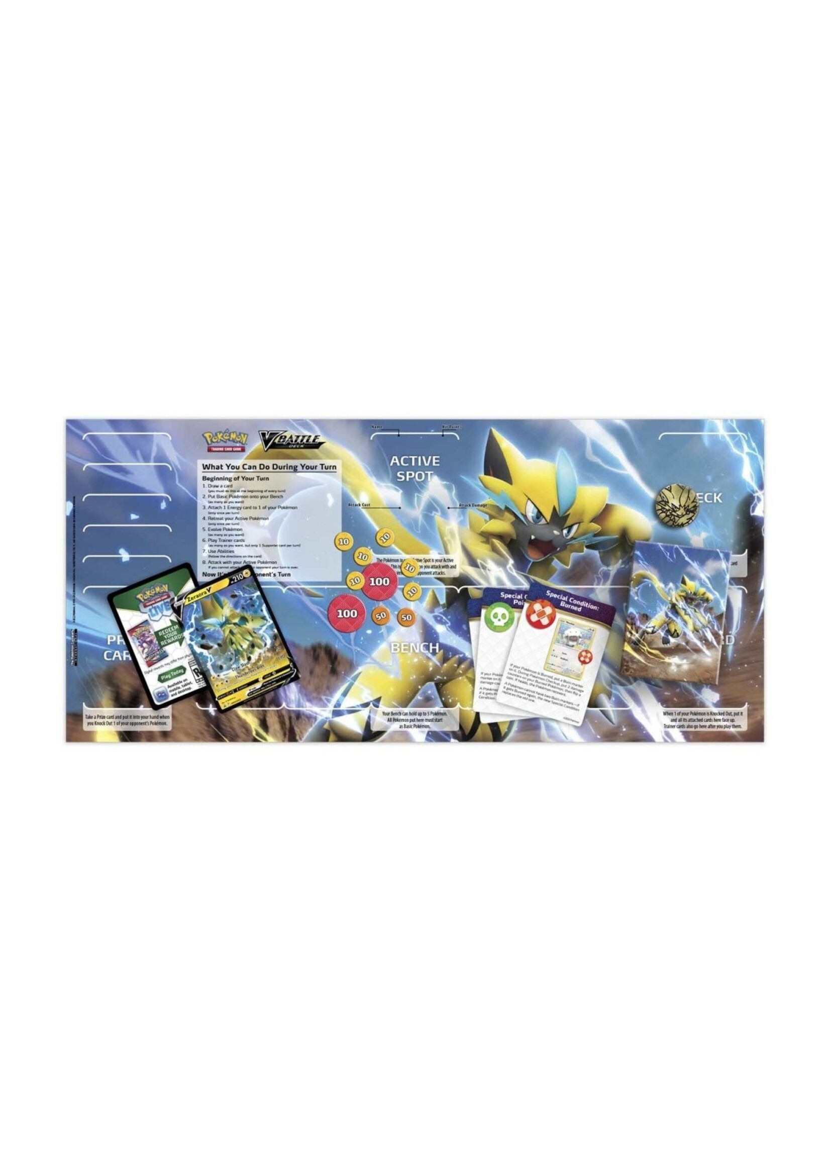 Pokémon Zeraora - V battle deck