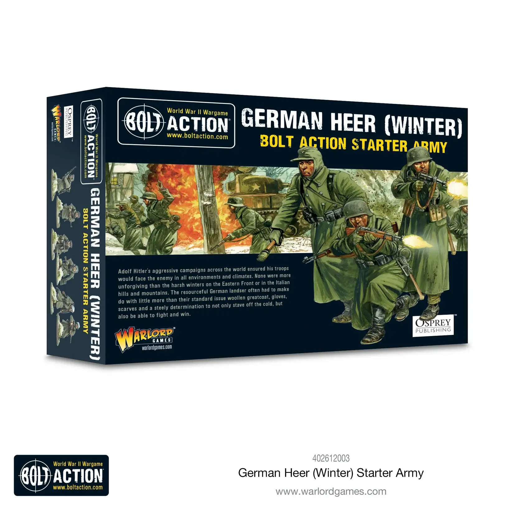 German Heer winter: starter army - Bolt action