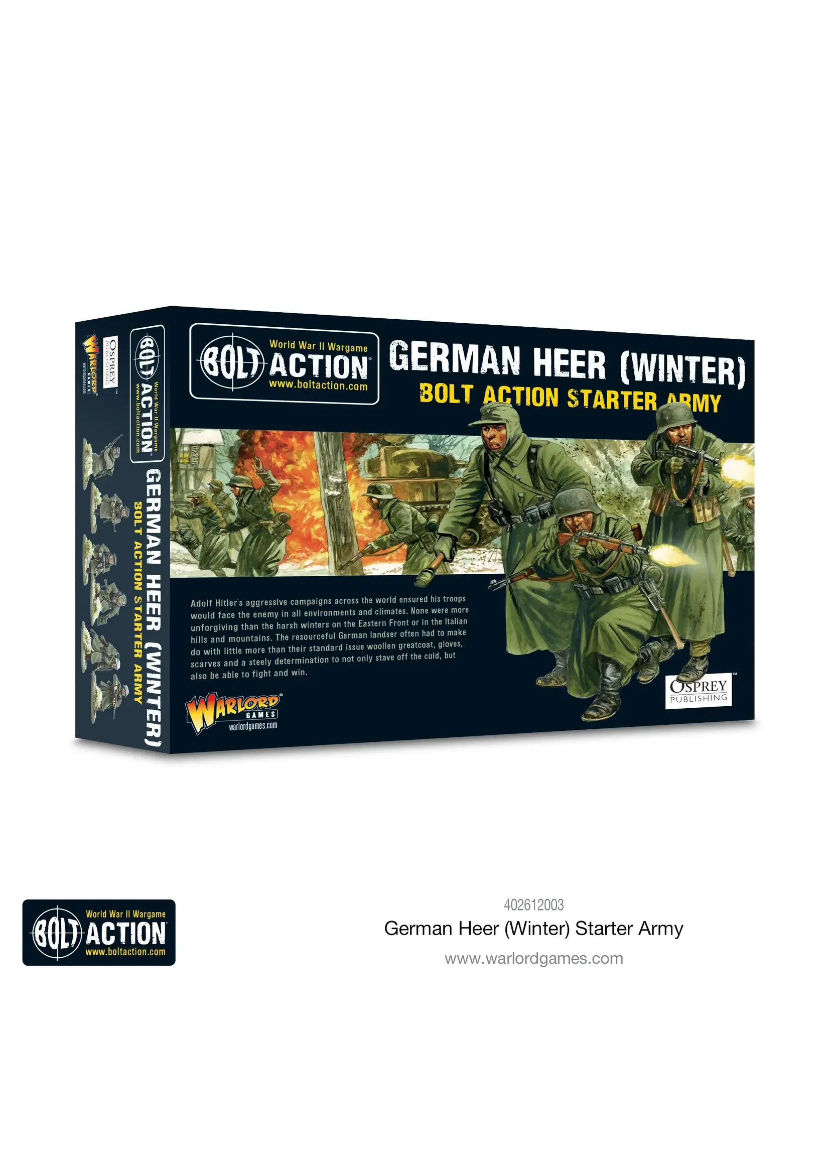 German Heer winter: starter army - Bolt action
