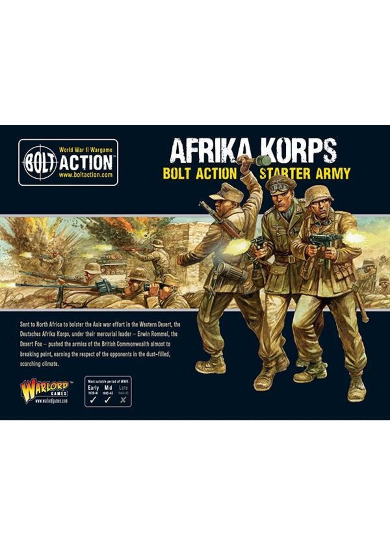Afrika Korps: starter army - Bolt action