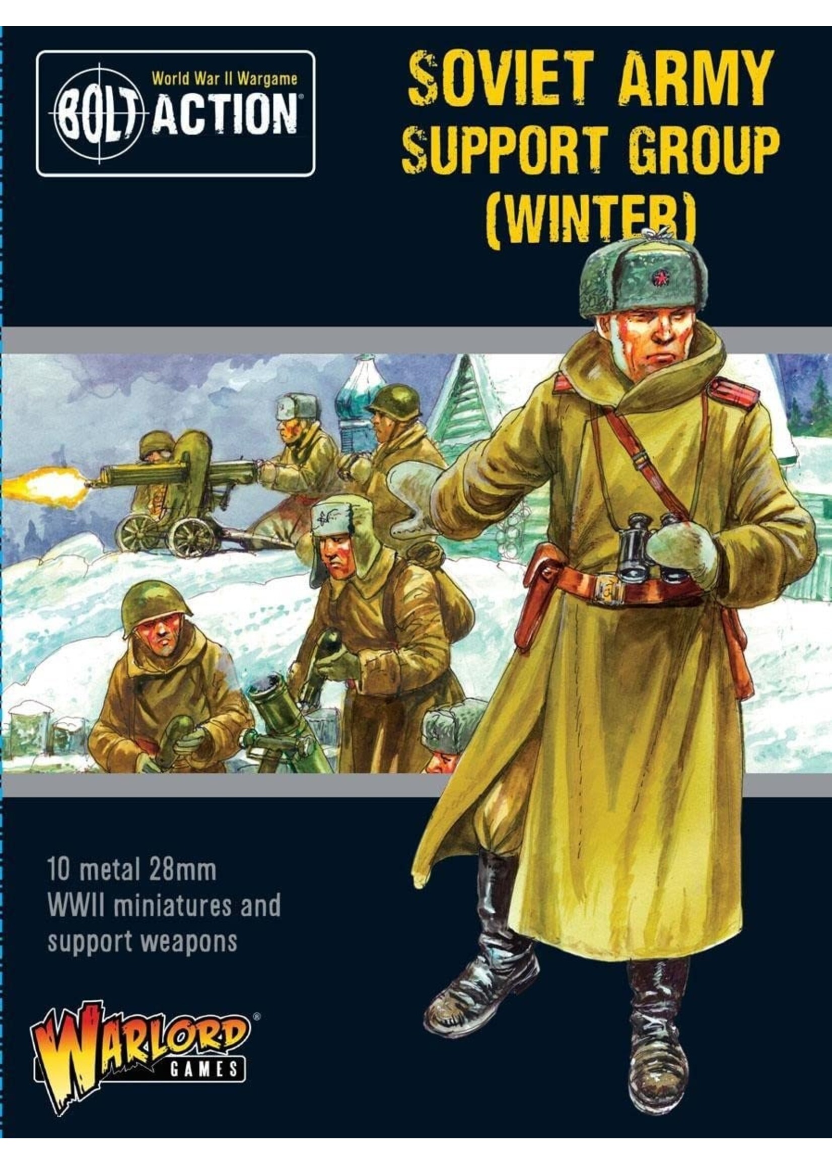 Soviet army support group  - Bolt Action