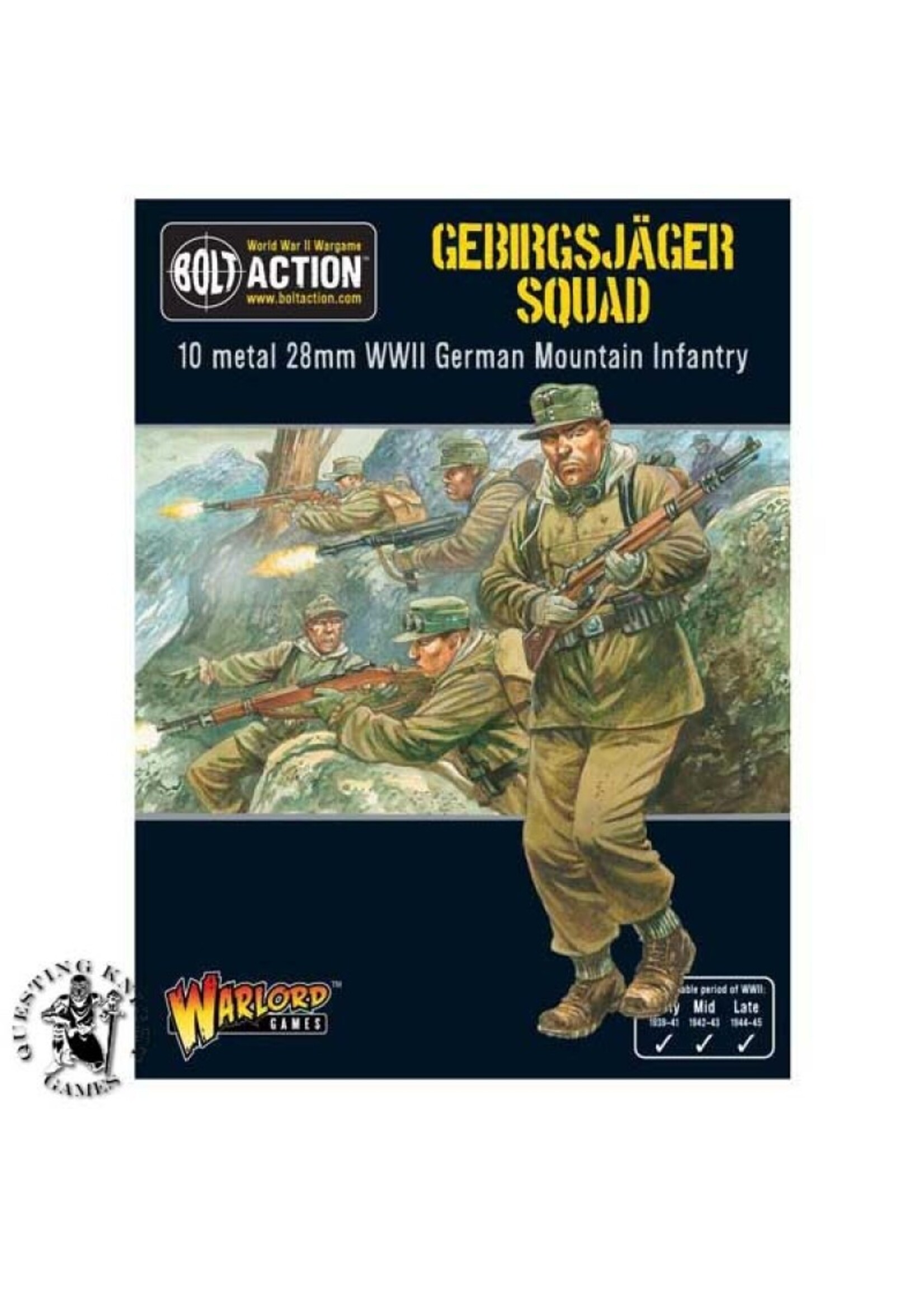 Gebirgsjager squad: German army - Bolt action