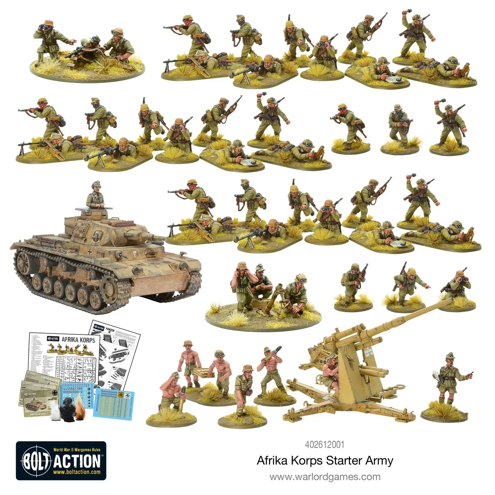 Afrika Korps: starter army - Bolt action