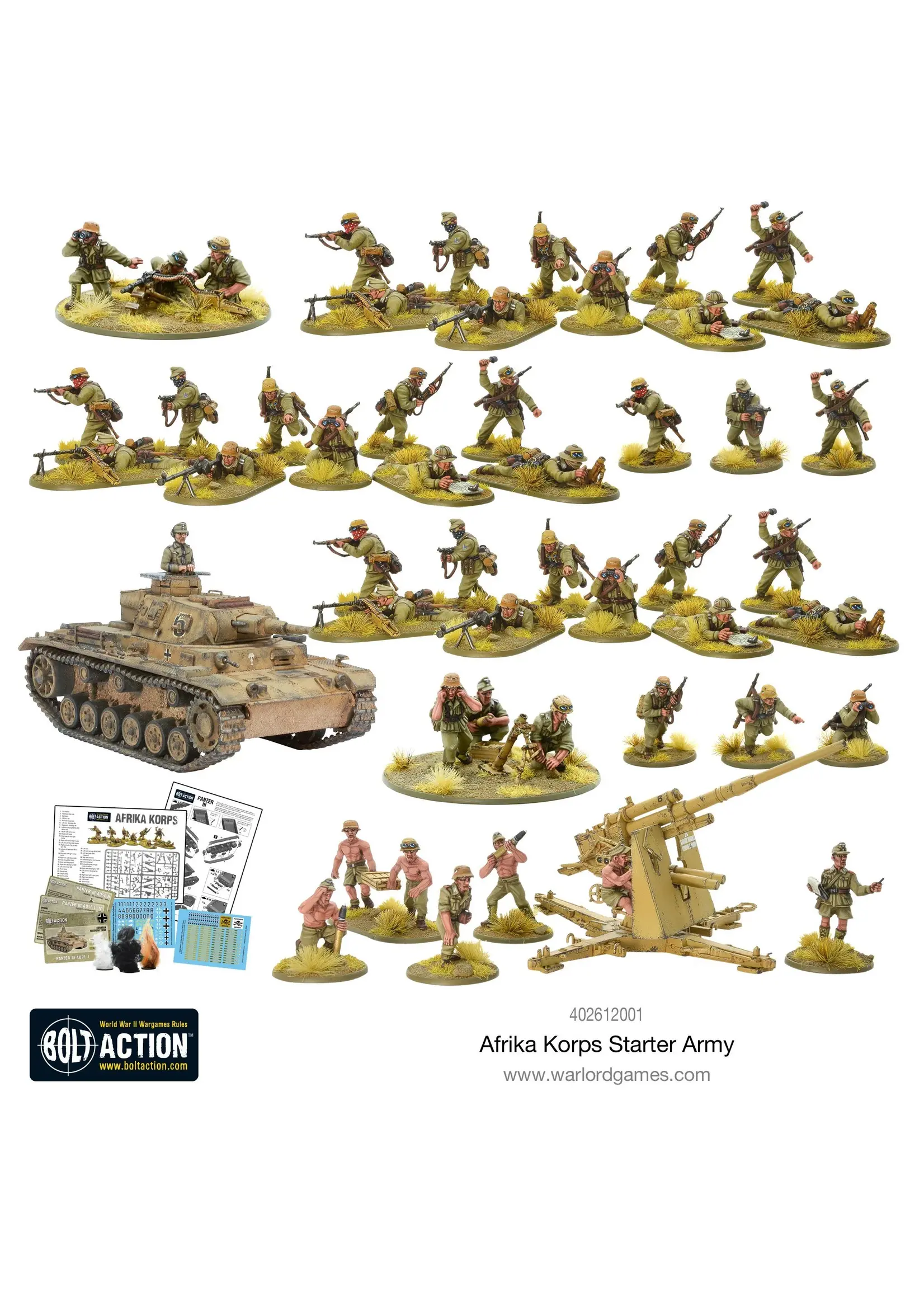 Afrika Korps: starter army - Bolt action