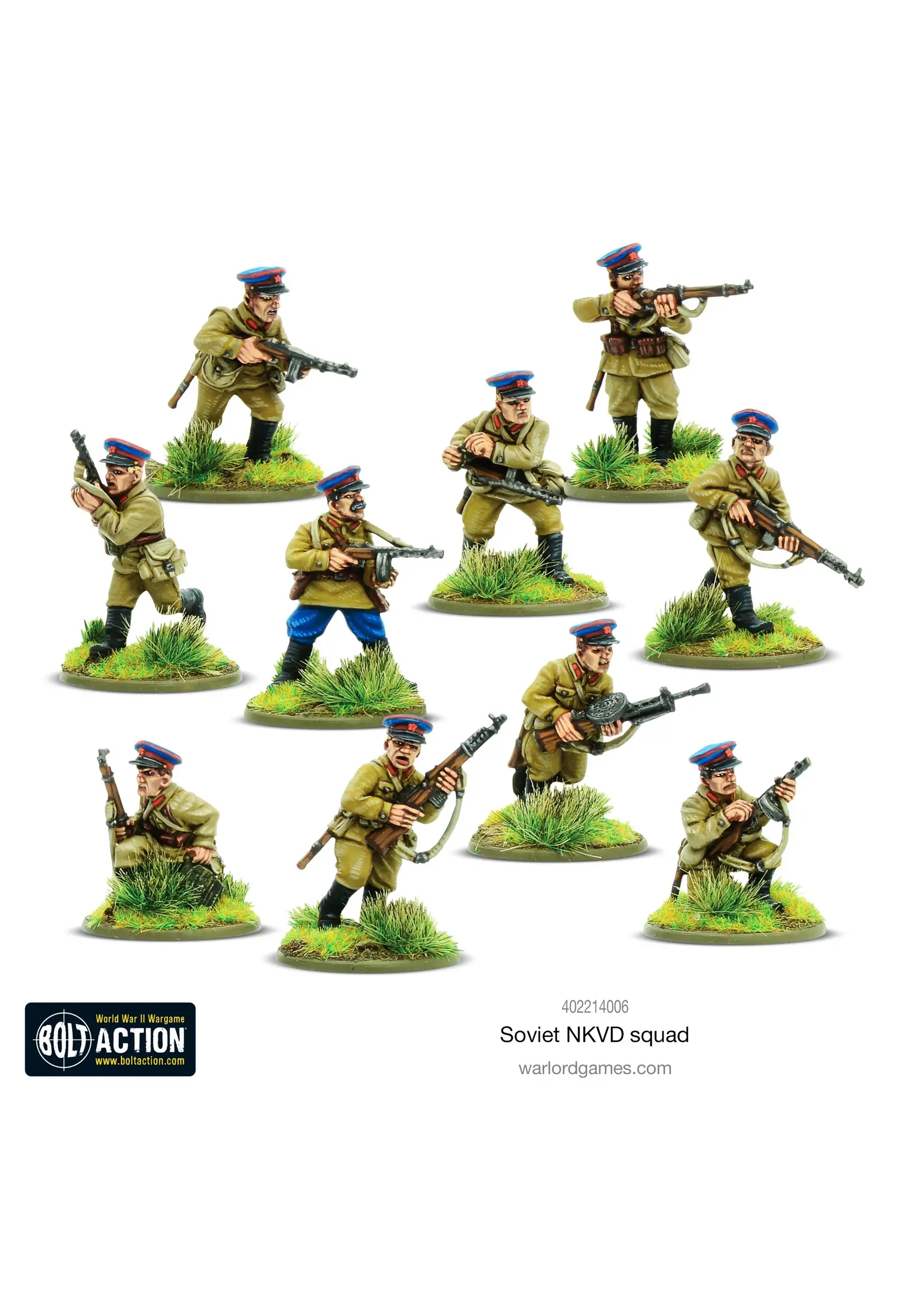Soviet NKVD squad - Bolt action