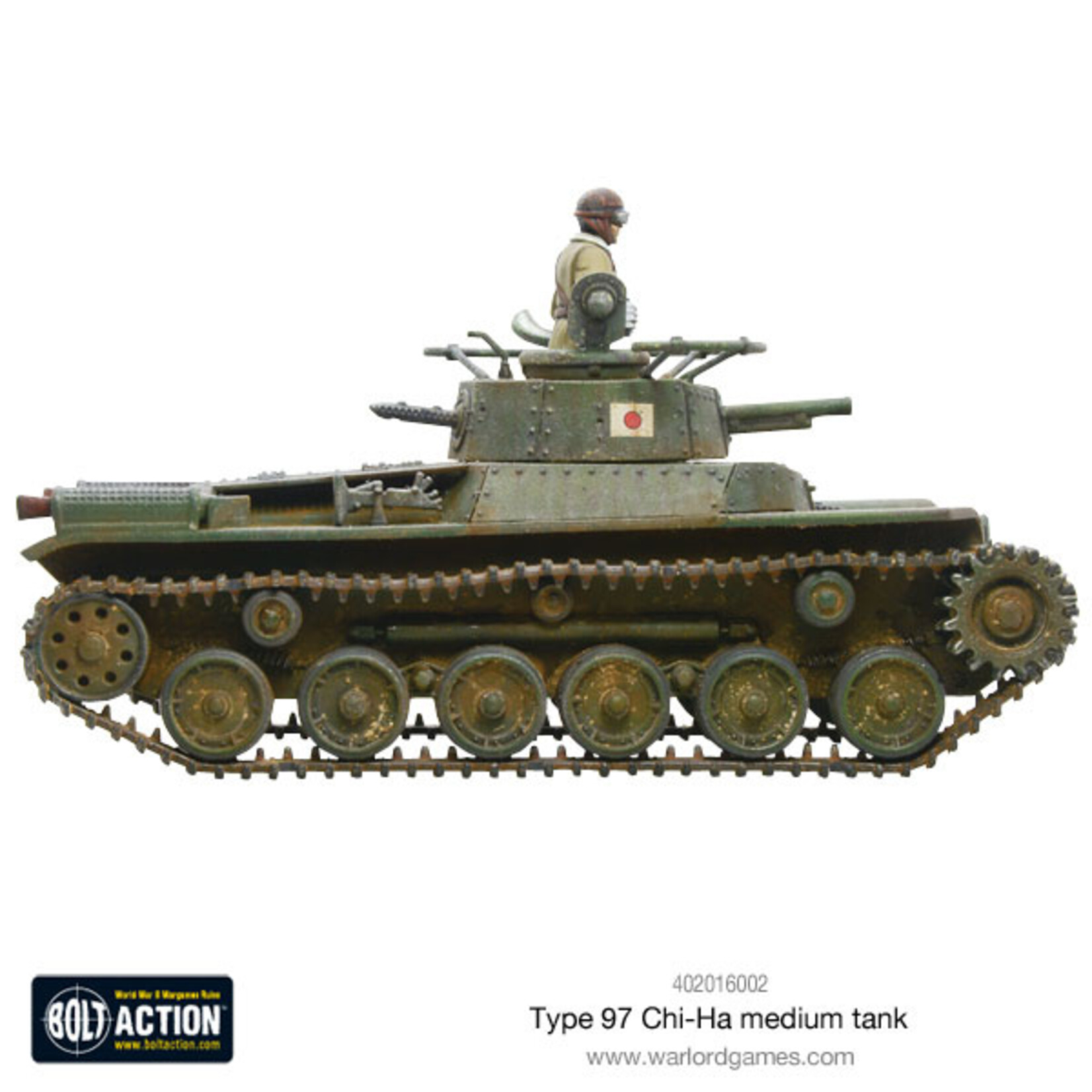 Type CHI-HA Medium tank: Japanese Army - Bolt action