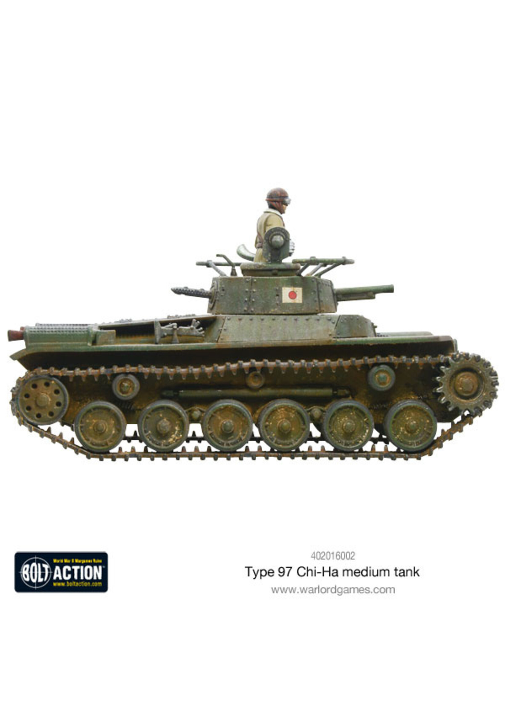 Type CHI-HA Medium tank: Japanese Army - Bolt action