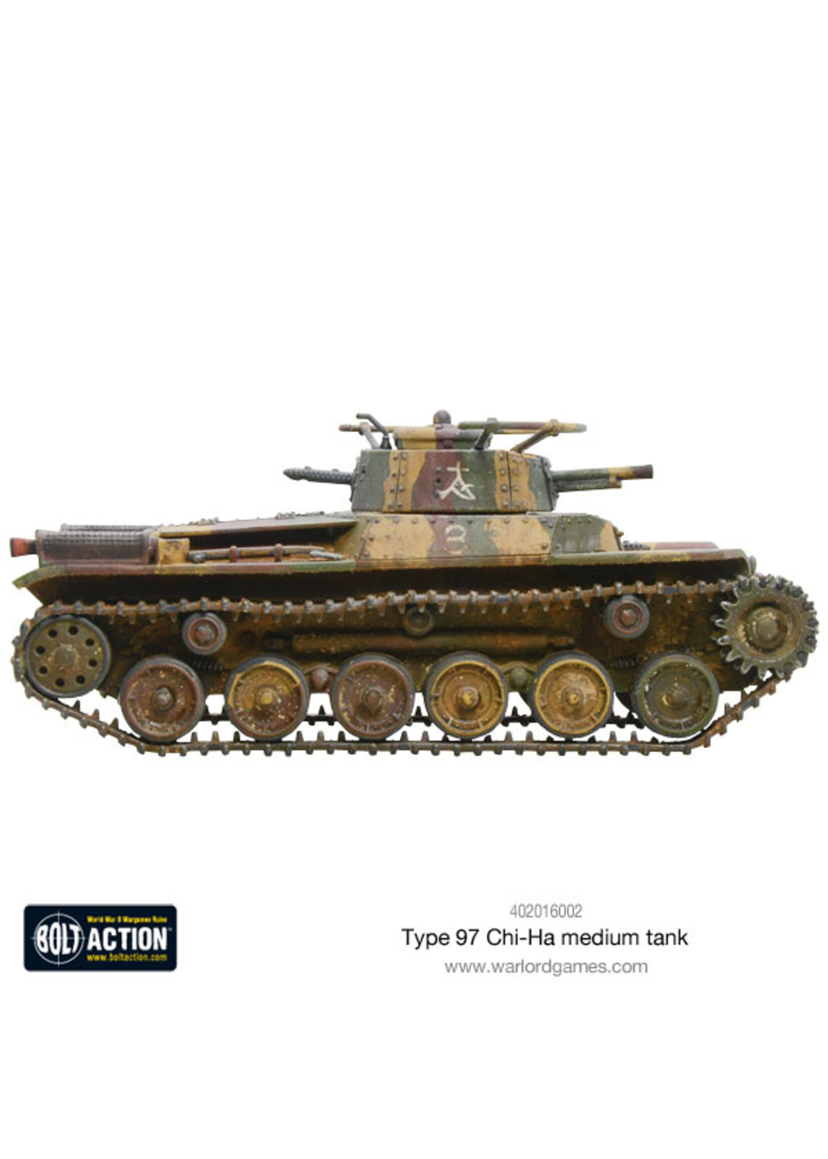 Type CHI-HA Medium tank: Japanese Army - Bolt action