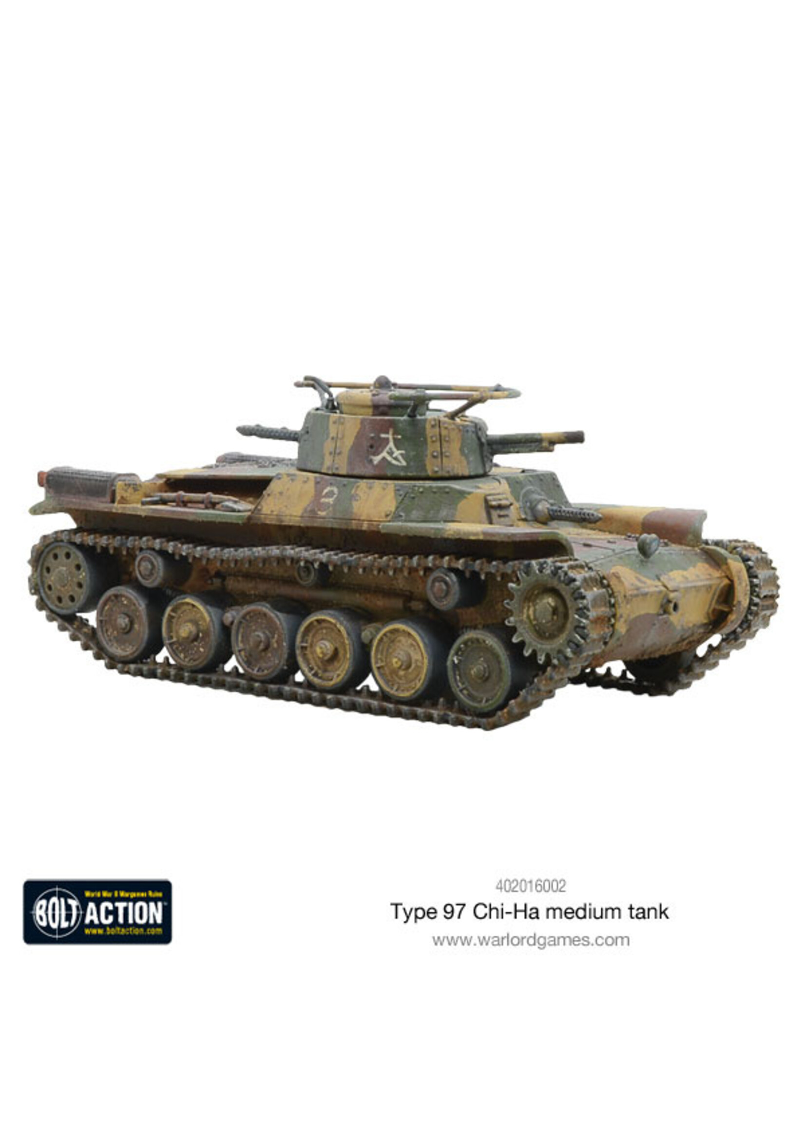 Type CHI-HA Medium tank: Japanese Army - Bolt action