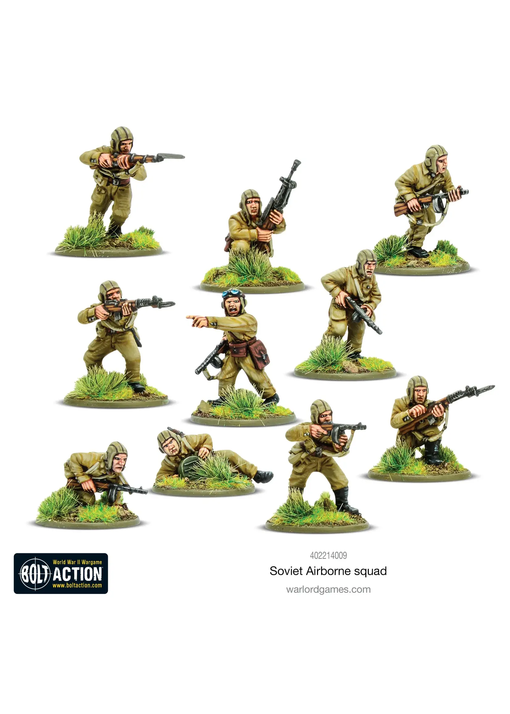 Bolt Action 2 Soviet Airborne Squad