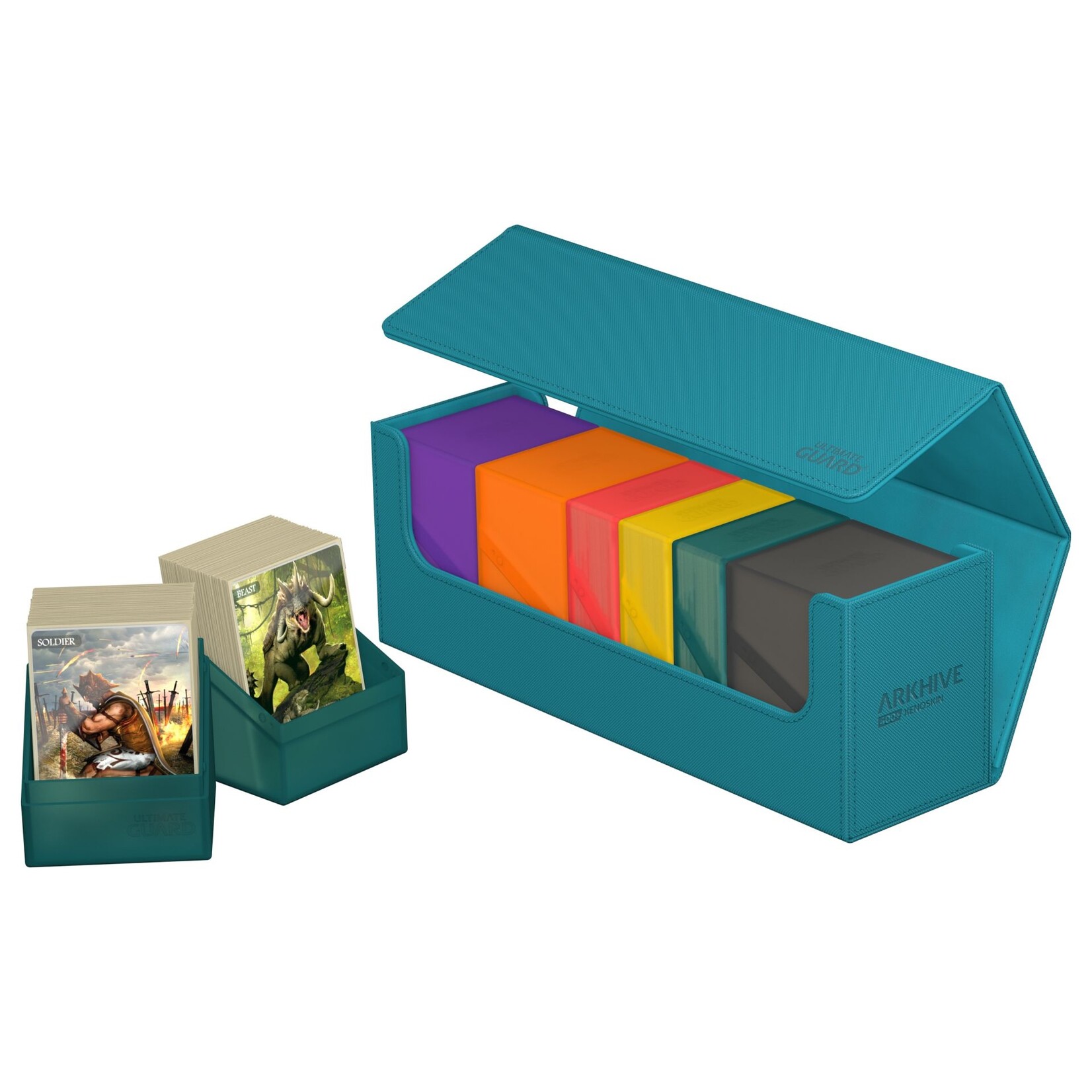 Ultimate Guard Ultimate Guard, Arkhive xenoskin 400+ Petrol