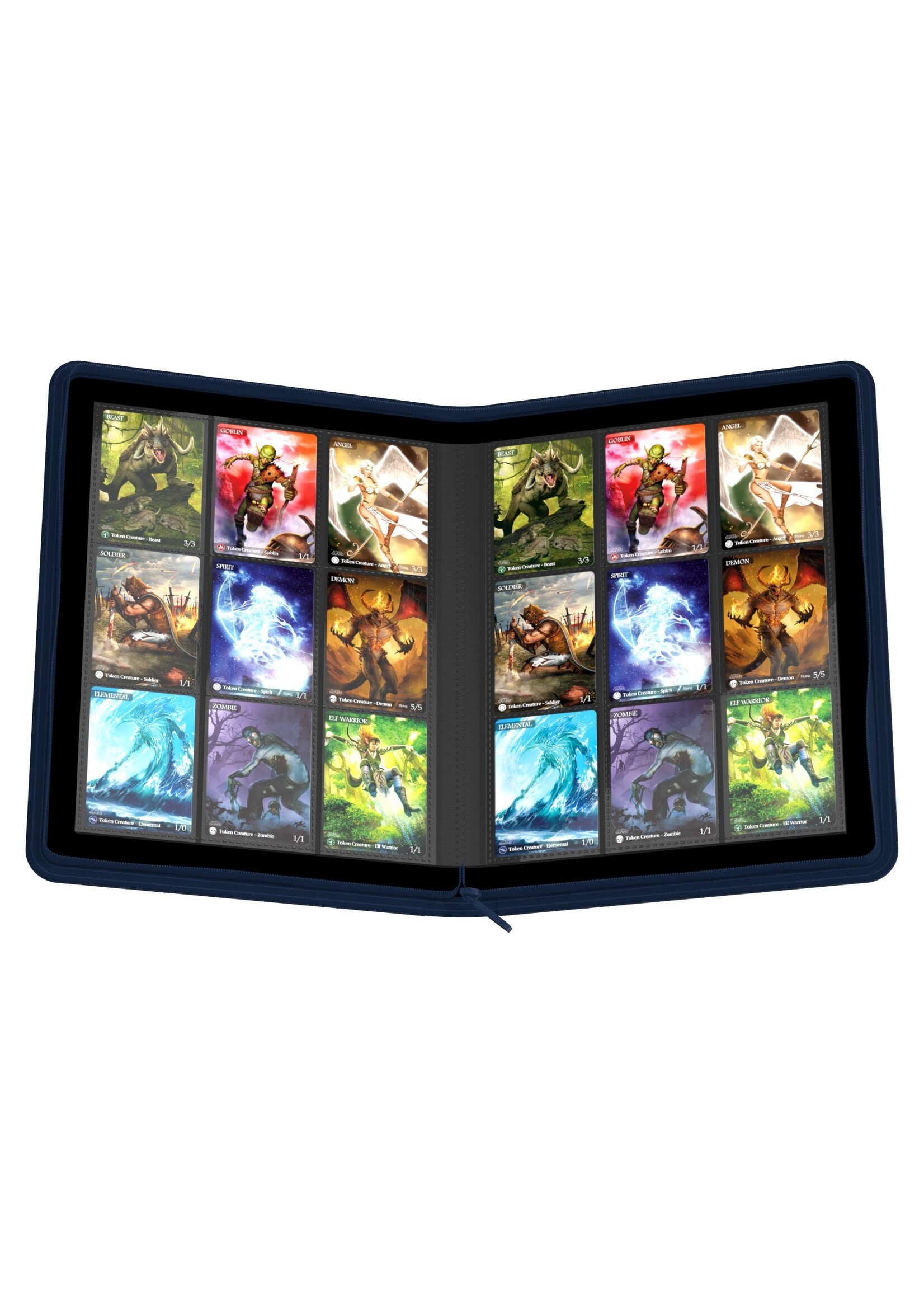 Ultimate Guard Zipfolio 360 - 18-Pocket XenoSkin Blue